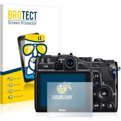 Afbeelding van BROTECT Screenprotector voor Nikon Coolpix S7000 Folie Beschermfolie Beschermglas transparant