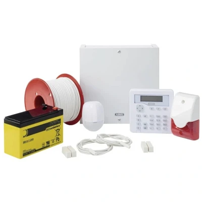 Afbeelding van ABUS AZAA10100 Terxon SX Alarmsysteemset Aantal alarmzones 8x kabelgebonden, 1x sabotagezone