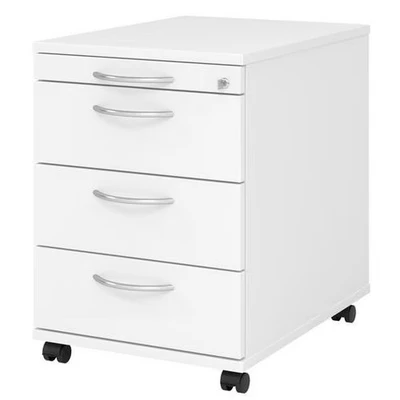 Afbeelding van Ladeblok 3 Lades Verrijdbaar Wit 42,8 x 58 59 cm Signa Ac30 BM