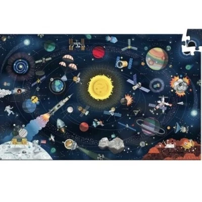 Afbeelding van Djeco puzzel observation space (200st) + boekje