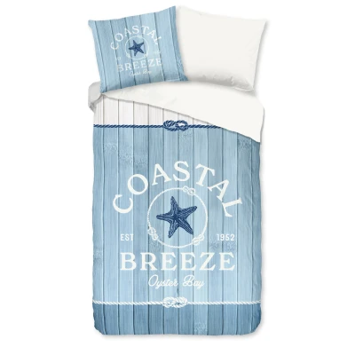 Afbeelding van Good Morning Breeze Dekbedovertrek Eenpersoons 140x200/220 cm Blauw
