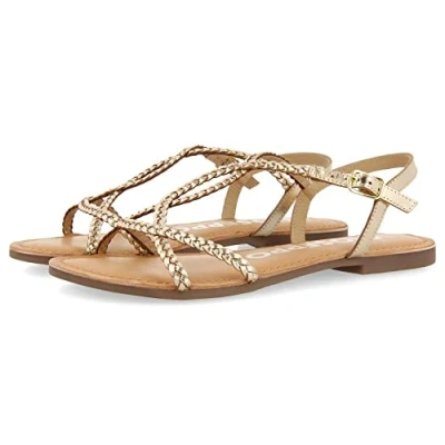 Afbeelding van Gioseppo Nioaque Sandalen, Dames, Maat: 36, Oro Leer