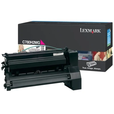 Image de C782dtn Lexmark C780H1MG toner haute capacité (d&#039;origine) magenta