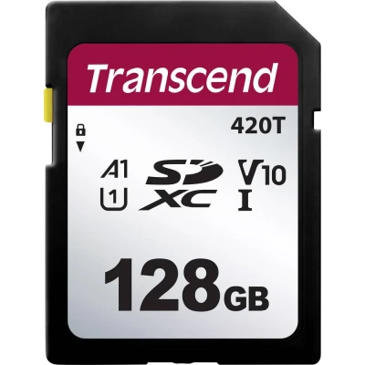 Afbeelding van Transcend TS128GSDC420T SD kaart Industrial 128 GB v30 Video Speed Class