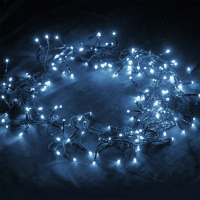 Afbeelding van Monzana Lichtsnoer 100 LED`s Timer 8 Lichtstanden 7m Blauw