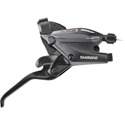 Afbeelding van Versteller (rechts) met remhendel 9 speed Shimano ST EF505 3 vingers zwart