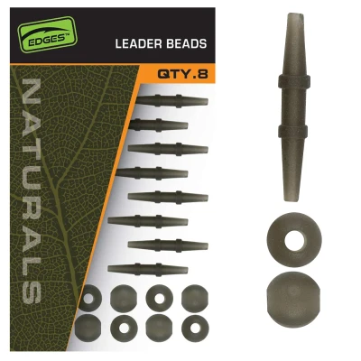 Afbeelding van Fox Edges Naturals Leader Beads Kit (8 stuks)
