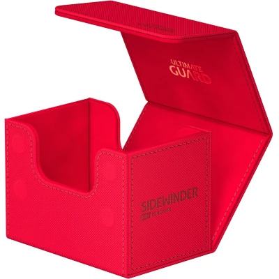 Afbeelding van Ultimate Guard Sidewinder 80+ XenoSkin Monocolor Rood