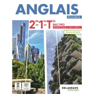 Image de Anglais 2de, 1re, Tle Bac Pro agricole (2024) Pochette élève