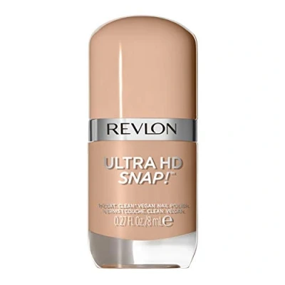 Image de Revlon, Ultra Hd Snap, VernisàOngles 100 Pourcentage Vegan, 78 D&#039;Ingrédients D&#039;Origine Naturelle, Formule Intense, Brillante Et Fortifiante, N012 Driven, 8 Ml