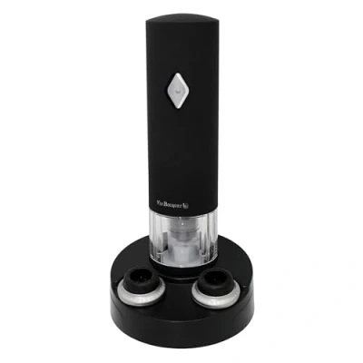 Afbeelding van Vin Bouquet FIC 002 elektrisch conserveermiddel met vacuümdoppen, automatische vacuümpomp oplaadbare basis
