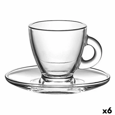 Afbeelding van Set van koffiekopjes LAV 1334 95 ml 6 Onderdelen (6 Stuks)