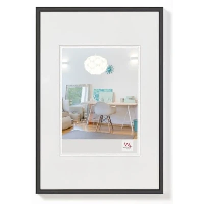 Image de Cadre photo walther design noir 18 x 24 cm Nouveau en plastique Lifestyle KV824B