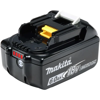 Afbeelding van 6Ah Makita gereedschapsaccu 18V 197422 4 originele accu zwart
