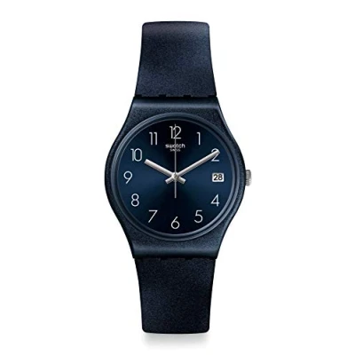 Afbeelding van Swatch Originals horloge Naitbaya blauw