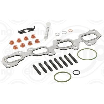 Afbeelding van ELRING 388.780 Turbocharger, montageset Met pakkingen montagehandleiding, schroeven AUDI: A3 Sportback, SEAT: Leon III SC, Hatchback