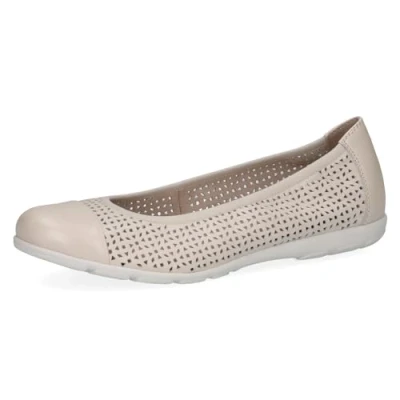 Afbeelding van Caprice Dames 9 22151 42 ballerina&#039;s voor dames, Perlato crème