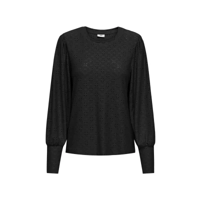Afbeelding van Jacqueline de Yong Blouse Jdycathinka L/s Bellsleeve Top Jrs 15320573 Black Dames Maat XS