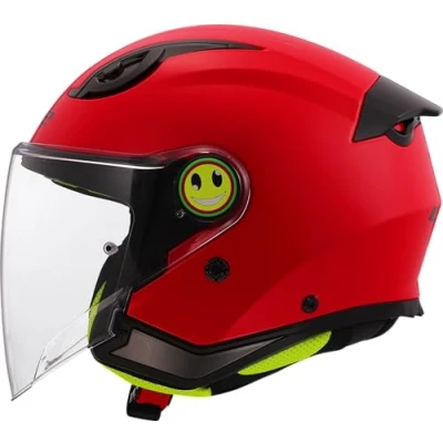 Afbeelding van LS2 Helm Funny II Solid OF622 rood maat M