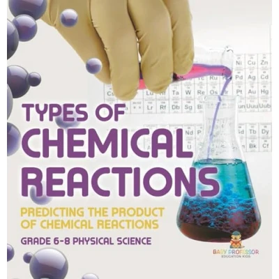 Afbeelding van Types of Chemical Reactions Predicting the Product Grade 6 8 Physical Science