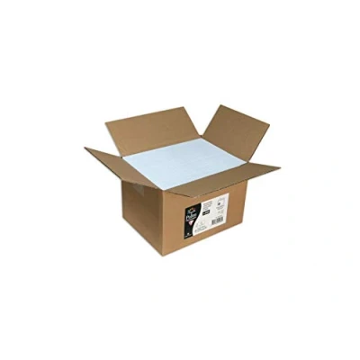 Afbeelding van Clairefontaine 55462C karton met 200 enveloppen formaat C5 (16,2 x 22,9 cm) 120 g/m² kleur: blauw uitnodiging evenementen en correspondentie pollen premium papier glad