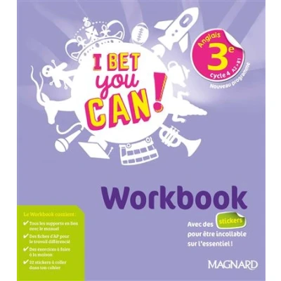 Image de I Bet You Can! Anglais 3e (2020) Workbook