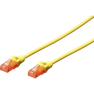 Afbeelding van UTP Category 6 Rigid Network Cable Digitus by Assmann DK 1617 050/Y Yellow 5 m