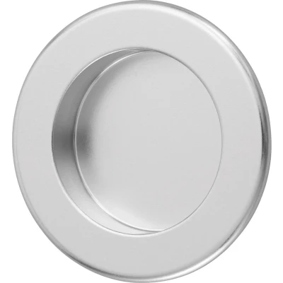 Afbeelding van Hermeta Schuifdeurkom rond ø68x15mm aluminium naturel
