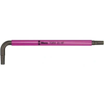 Afbeelding van Wera 967 SL HF multicolour stiftsleutel met vasthoudfunctie torx t30 x 122mm