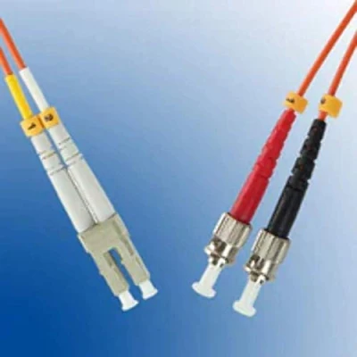 Afbeelding van Microconnect FIB412001 Glasvezel kabel 1 m LC ST Oranje