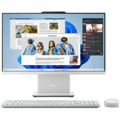 Afbeelding van LENOVO IdeaCentre AIO 24ARR9 alles in één pc Windows 11 Ryzen 5 7535HS 8 GB RAM 512 SSD AZERTY