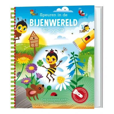 Afbeelding van Lantaarn publishers lees en zoekboek speuren in de bijenwereld