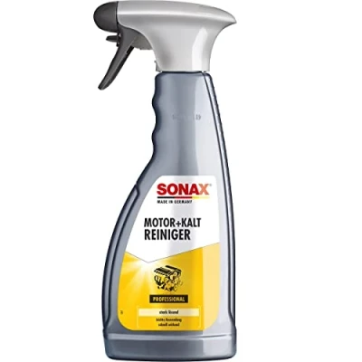 Afbeelding van SONAX Motor en koudereiniger (500 ml) verwijdert alle olie vetvervuiling van motoren, machineonderdelen, aggregaten gereedschap, artikelnummer 05432000, grijs