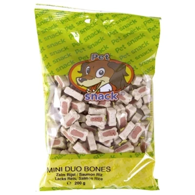 Afbeelding van Petsnack Botjes Duo Zalm/Rijst 200 GR (14 stuks)