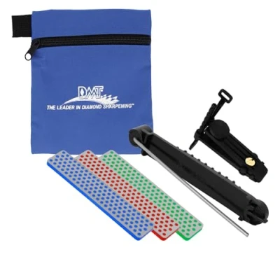 Afbeelding van DMT Aligner Diamond Sharpening 3 Stone Kit met C, F, e messenslijper, uniseks, volwassenen, meerkleurig