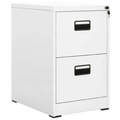 Afbeelding van Archiefkast 46x62x72,5 cm staal wit