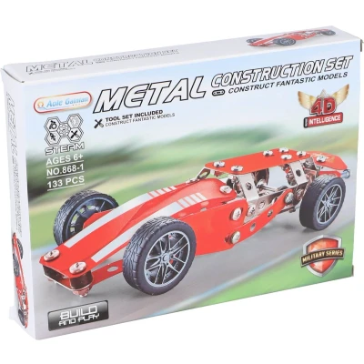 Afbeelding van Overige Merken Constructieset Metalen Raceauto