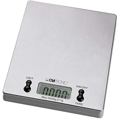 Afbeelding van Clatronic KW 3367 Keukenweegschaal Digitaal Weegbereik (max.): 5 kg RVS