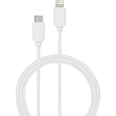 Afbeelding van BIGBEN Connected Lightning kabel 24 pin USB C male naar 2 m zwart