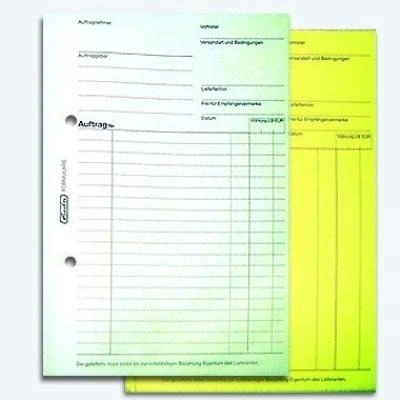 Image de Auftrag hz a5 2x40bl. sd herlitz 880526