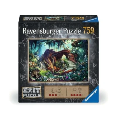 Afbeelding van Ravensburger Exit puzzel 17378 In de drakenhoel 759 stukjes voor volwassenen en kinderen vanaf 12 jaar