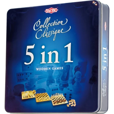 Afbeelding van Tactic Houten Spellen, 5in1