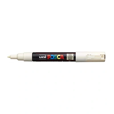 Afbeelding van Uni POSCA paintmarker PC 1MC, 0,7 mm, ivoor