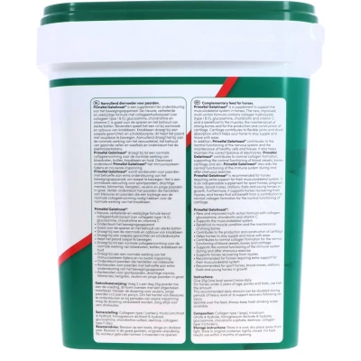 Afbeelding van Primeval Gelatinaat Paard Supplement Gewrichten Spieren 5 kg