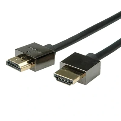 Afbeelding van ROLINE Notebook HDMI High Speed kabel met Ethernet M/M, zwart, 3 m