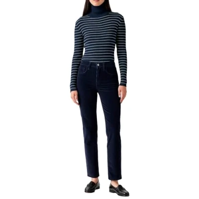 Image de Levi&#039;s Jean 724 coupe droite pour femme, Nightwatch Blue, 27W / 32L