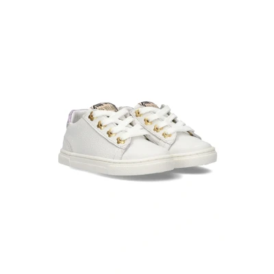 Afbeelding van Develab 44708 Sneakers Leren Sneaker Meisjes Wit Maat 22