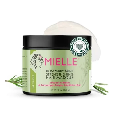 Afbeelding van Mielle Organics Rosemary Mint Strengthening Hair Masque 340ml
