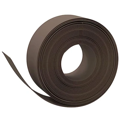 Afbeelding van vidaXL Tuinranden 2 st 10 m 20 cm polyetheen bruin