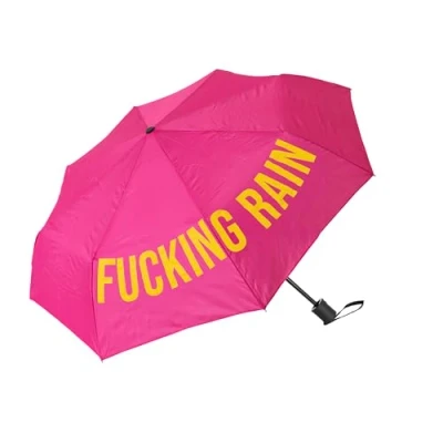 Afbeelding van Fucking Rain Paraplu Roze